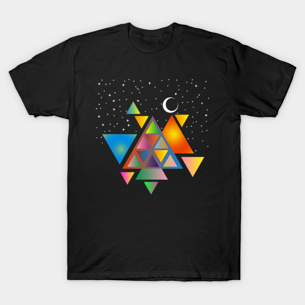 Triangles, STANDARD AND TRIANGLES - Triangles - T-Shirt | TeePublic